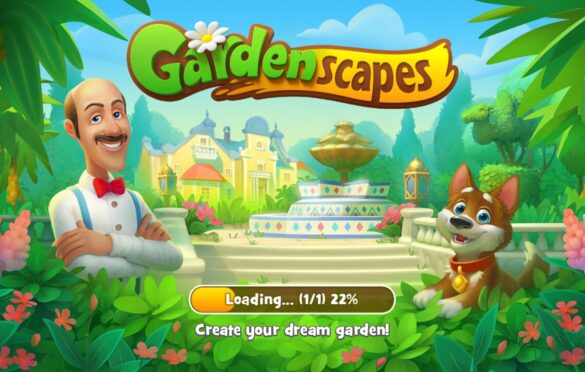 gardenscapes playable ad